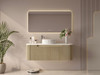 Roma - Fluted Vanity & Stone Top Wall Hung 1200mm 