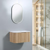 Roma - Fluted Vanity (Package) Wall Hung 750mm + Vanity Top  