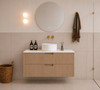 Ida Oak Wall Hung Vanity 900mm 