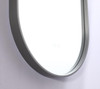 Sage Framed LED Oval Mirror with Anti-Fog – 500 x 1100mm 