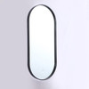 Sage Framed LED Oval Mirror with Anti-Fog – 500 x 1100mm 