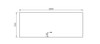 YAZ Smart LED Mirror with Anti-Fog - 1800mm 