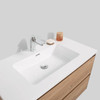 KOJONUP - Wall Hung Vanity Cabinet & Resin White Top 600mm 