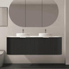 Zehra - Double Vanity Cabinet Only (NO TOP) Wall Hung 1500mm 