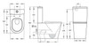Roma - Rimless Back to Wall toilet 