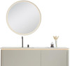 Bliss - Cream Vanity Wall Hung with Offset Single Basin 1600mm 