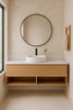 Delsa - Oak Vanity Cabinet Wall Hung  & Top Options Available 1200mm 