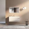 Ellsa - White LED Vanity Cabinet & Top Wall Hung 900mm 