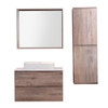 Fern - Oak Vanity Cabinet & Top Wall Hung 800mm 