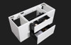 Maris - White Shaker Vanity Wall Hung 1200mm (Vanity ONLY) 