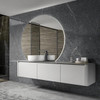 Venice - White Vanity Cabinet Wall Hung With Porcelain Top 1800mm 