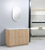 Roma - Fluted Floor Mount Vanity & Top Options Available 1200mm  