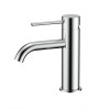 Groove - Brushed Nickel Finish Stainless Steel Basin Mixer 