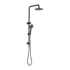 Sebastian - Matte Black Shower Column Combo Set