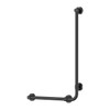 Care - Matte Black Universal L Angle Grab Rail 600 x 900mm 