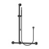 Care - Matte Black Shower Set 900mm Rail 