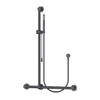 Care - Gun Metal Shower Set 900mm Rail 