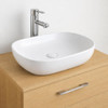 PARA 2 - Gloss White Round Above Counter Basin 460x370mm 