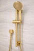 Verve - Shower Rail Set Brushed Gold 