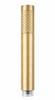 Microphone - Brushed Gold shower head 