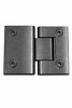 Frameless Door Hinge - Gun Metal 