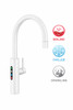 Billi - B-5000 Sparkling with Gooseneck Multifunction Mixer Tap in Matte White 