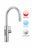 Billi - B-5000 Sparkling with Gooseneck Multifunction Mixer Tap in Brushed 