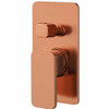Fiona - Copper Finish Bath/Shower Mixer With Diverter 