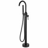 Sofia - Matte Black Floor Mounted Bath Mixer 