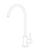 Aquila Water Filter Faucet Matte Black
