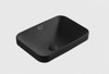 Carla 460 - Matte Black Inset Basin 