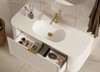 Chelsea White Wall Hung Vanity 1200mm 