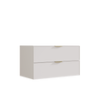 Hadley Matte White Wall Hung Vanity 900mm