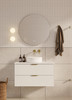 Hadley Matte White Wall Hung Vanity 750mm