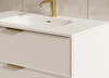 Hadley Matte White Wall Hung Vanity 750mm