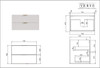 Hadley Soft Grey Wall Hung Vanity 750mm 