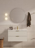 Hadley Soft Grey Wall Hung Vanity 1200mm 
