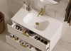 Hadley Soft Grey Wall Hung Vanity 1200mm 