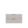 Hadley Soft Grey Wall Hung Vanity 1200mm 