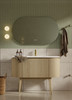 Abigail American Oak Floor Standing Vanity 1200mm