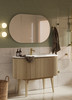 Abigail American Oak Floor Standing Vanity 1200mm