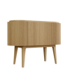 Abigail American Oak Floor Standing Vanity 1200mm