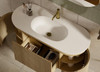 Abigail American Oak Floor Standing Vanity 1200mm 