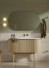 Abigail American Oak Floor Standing Vanity 1200mm 
