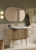 Abigail American Oak Floor Standing Vanity 1200mm 