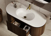Abigail Mocha Oak Floor Standing Vanity 1200mm