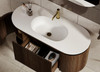 Abigail Mocha Oak Floor Standing Vanity 1200mm 