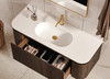 Yallingup Mocha Oak Wall Hung Vanity 900mm