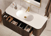 Yallingup Mocha Oak Wall Hung Vanity 1200mm 