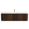 Yallingup Mocha Oak Wall Hung Vanity 1500mm Single Basin 